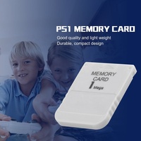Kartu penyimpanan 1 buah untuk PS1 PSX Game Usef kartu memori 1Mega praktis terjangkau 0.5MB kartu memori