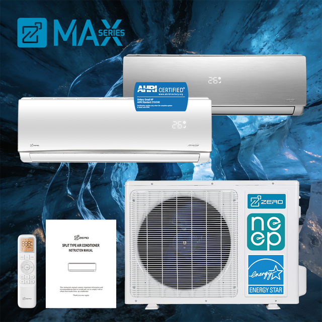 12000-24000 BTU Inverter AC System Mini Split Heating and Cooling WiFi Control Energy Efficiency Split System Air Conditioner