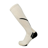 Chaussettes de football pour hommes en polyester avec logo personnalisé, respirantes, anti-humidité, soutien de la voûte plantaire, chaussettes de sport athlétiques