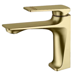 KAWAL Hot Sale Fashion Single Handle Single Lever Bathroom Faucet Hot Cold Water Mixer Tap Solid Brass Basin Faucets - Product Image 1