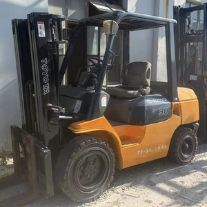 Used 3 Ton Diesel Engine for Forklift Truck FD30/FD50/FD70 Triple Mast Side Shift 1220mm <b>Fork</b> Length 125mm <b>Fork</b> Width - Product Image 1