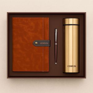 Set de Regalo de Oficina con Logotipo Personalizado, Cuaderno A5, Bolígrafo y Vaso para Promocionar la Marca de la Empresa - Product Image 2