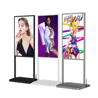 Kiosque numérique HD pour affichage dynamique avec CMS basé sur le cloud et animations pour centres commerciaux et établissements scolaires, sur pied
