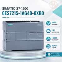 Siemens 6ES7215-1AG40-0XB0 Nuevo Módulo Controlador de Programación PLC SIMATIC S7-1200 1215C Compact CPU Original