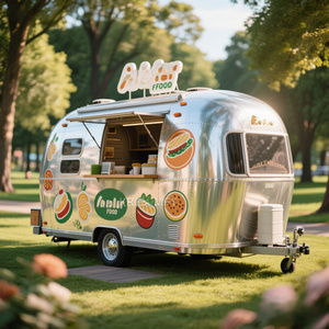 Remolque de Comida Rápida Móvil Pequeño para la Industria del Café en Camiones Europeos 2025, para Pizza - Product Image 1