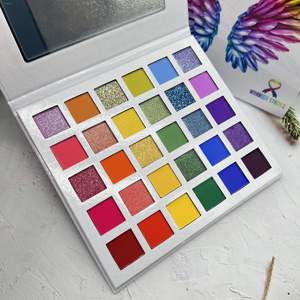Palette d'ombres à paupières de marque privée à haute teneur en pigments, palette d'ombres à paupières étanche sans cruauté, 35 couleurs - Product Image 5