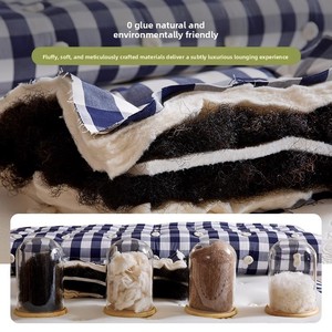 Colchón de Espuma Viscoelástica con Pelo de Camello <span class=keywords><strong>y</strong></span> Caballo, 280 mm, Muelles Ensacados Individualmente, Soporte Suave, Estilo Americano, Origen China - Product Image 3