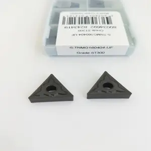 TNMG160404-UF-Herramientas de torneado, inserto CNC de carburo de tungsteno, torneado, ST300