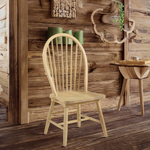 Wholesale Classic Wooden Windsor Dining <b>Chair</b> | Solid Wood <b>Spindle</b> Back Farmhouse <b>Chair</b> Indian Supplier - Product Image 1