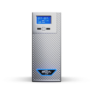 Shanpu New Pure Sine Wave Online Ups 10kVA 6KVA 3kva 2kva 1kva Fuente de alimentación ininterrumpida (UPS) con batería de respaldo - Product Image 1