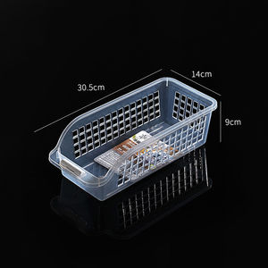 Organizer per la conservazione della cucina per uso domestico cassetto in plastica con scatola per alimenti in plastica per frigorifero - Product Image 5