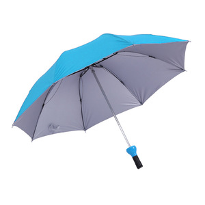 TX944 Impresión personalizada Regalo de negocios Parasol Viaje Rainy Sunny 3 Paraguas plegables con logotipo Paraguas plegable para botella de vino - Product Image 6