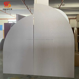 SMOOTH New Design Arch <b>Backdrop</b> <b>Stand</b> Set of 3 Arch <b>Stand</b> <b>Wedding</b> <b>Backdrop</b> Acrylic PVC With Good Quality - Product Image 2