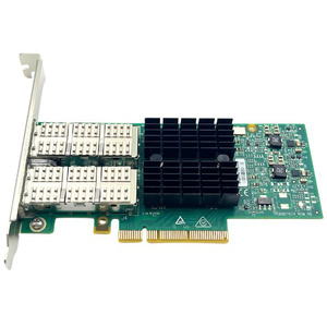 Không dây nội bộ <span class=keywords><strong>Card</strong></span> mạng PCIe 3.0 X8 2-Port ib56g Ethernet Server Adapter MCX354A-FCCT trong kho - Product Image 2