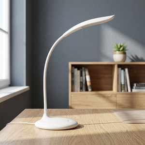 18009 Modern Electric LED <b>Desk</b> Lamp with Dimmable 5000K Daylight - Product Image 2