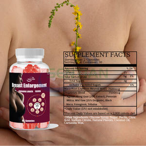 Zummie dell'enzima Pueraria Lobata Papaya senza zucchero/gummie di papaia di sollevamento e rassodante dell'ingrandimento del <span class=keywords><strong>seno</strong></span> - Product Image 4