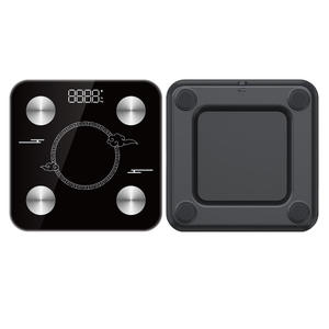 เครื่องชั่งน้ำหนักอัจฉริยะ 26x26 ซม. เชื่อมต่อแอปบลูทูธ เครื่องชั่งอิเล็กทรอนิกส์แบบชาร์จไฟได้สำหรับใช้ในบ้าน พร้อมการชั่งน้ำหนักที่มีความแม่นยำสูง - Product Image 3