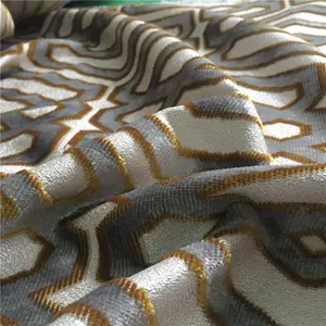 2022 New Arrival Upholstery Curtain and Sofa Jacquard Velvet Fabric