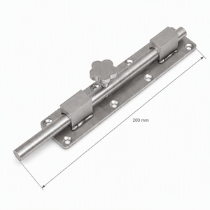 <span class=keywords><strong>Loquet</strong></span> de porte en acier inoxydable 304 de 410 mm, renforcé, soudé, avec bouton à prise facile, pré-percé, pour <span class=keywords><strong>portail</strong></span> - Product Image 2