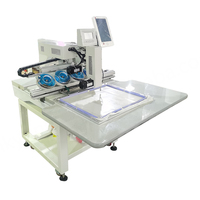 Machine de pose de strass entièrement automatique informatisée par PLC, 2 à 8 couleurs, soudage ultrasonique, capacité de 220-250/min, 220V/110V pour l'automobile