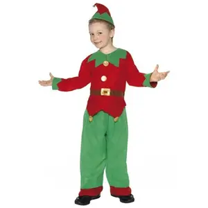 KANEKALON çocuk noel Elf kostüm