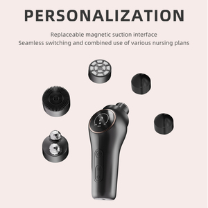 Chuyên nghiệp xách tay không dây sạc siêu âm Skin Scrubber điện Sonic Facial Exfoliator thiết bị cho mũi đầu làm sạch - Product Image 3