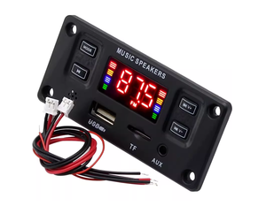 Placa Amplificadora de Audio BT de 12V para Coche, con Pantalla a Color, Grabación, <span class=keywords><strong>Radio</strong></span> FM, Modificación DIY - Product Image 3