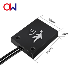 Détecteur de mouvement à micro-ondes avec boîtier ABS, 12V/24V DC, pour éclairage LED d'armoires et placards - Product Image 4