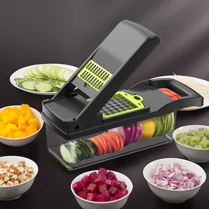 ที่ขูดผักอเนกประสงค์ 14/16 in 1 พร้อมด้ามจับ หั่น สับ ซอย สำหรับครัว - Product Image 1