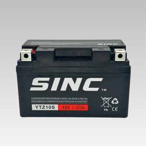 Batería OEM Personalizada <span class=keywords><strong>YTZ10S</strong></span> 12V 9Ah 250 CCA de Alto Rendimiento 1508793mm Batería de Plomo-Ácido - Product Image 1