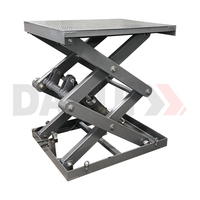 Vente directe d'usine, table élévatrice à ciseaux fixe, table élévatrice à ciseaux hydraulique personnalisée pour projet industriel avec certification CE