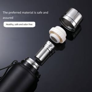 Bouteille d'eau isolée sous vide en acier inoxydable à double paroi de 64oz Flacon de sport personnalisé Corde portable avec logo disponible Grande petite - Product Image 4