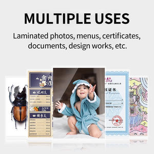 Haute Qualité <span class=keywords><strong>A3</strong></span> Plastifieuse Thermique Transparent 125 Micron EVA Feuille Film Brillant Soluble Dans L'eau Doux Pochettes De Stratification De Qualité Alimentaire - Product Image 6