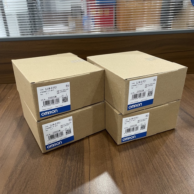 CJ1W-EIP21 EtherNet/IP Unit PLC Communication Module for Industrial Automation Systems