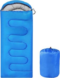 Sacos de Dormir Portátiles Impermeables para Acampar, para Adultos y Niños, 4 Estaciones - Product Image 1