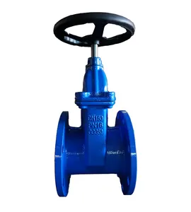 Ductile iron resilient seat 150mm gate valve
