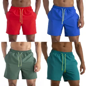 优质批发夏季男士沙滩游泳短裤定制升华男士风衣短板