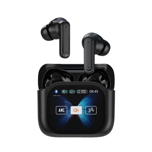 OEM ODM ANC LCD Touch Smart Screen Control TWS Wireless In-ear Earbuds Noise Cancelling Headphones <strong>Bluetooth</strong> 5.4 Earphones - Product Image 3