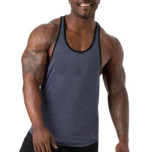 Débardeur de sport pour homme en coton à sublimation, col montant, sans manches, multicolore, décontracté, avec logo personnalisé - Product Image 3