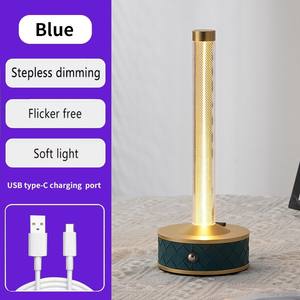 Creative LED Table Lamp <b>Night</b> <b>Light</b> <b>Rechargeable</b> Mobile Portable Decorative Camping Atmosphere Lamp IP65 Rated Dimmable Metal - Product Image 6