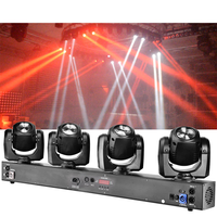 WANRAYW 2024 Luces de Cabeza Móviles LED Sharpy de Alta Calidad 4*32W 4en1 para DJ, Bar, Escenario, KTV, Luces de 4 Haces