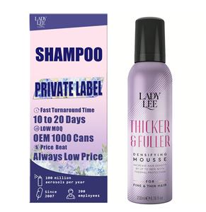 Champú Espumoso <span class=keywords><strong>Densificador</strong></span> y Engrosador del Cabello con Biotina y Aceite de Argán 200ml, Voluminizador de Salón para Cabello Fino, Delgado y Dañado, para Hombres y Mujeres - Product Image 1