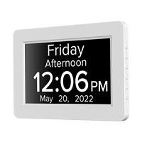 Calendrier électronique portable de comptage des jours pour bureau et salon