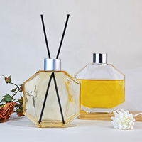 Bouteille diffuseur de parfum en verre ambré de luxe Malone 200 ml vide en gros, diffuseur d'aromathérapie