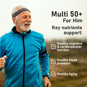 Tabletas Multivitamínicas de Buena Calidad para Hombres, Tabletas Antioxidantes Potentes que Favorecen la Salud Cognitiva, Suplemento para el Cuidado de la Salud con Zinc - Product Image 4