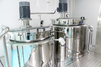 Machine de fabrication d'émulsion sous vide, pour anime la crème cosmétique, Lotion de Gel, gelée de pétrole, bonne qualité, ml