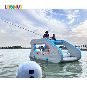 Nuovi arrivi Yacht gonfiabili elettrici d'acqua di lusso portatili in grado di ospitare 2-8 persone galleggiante gommone Yacht in vendita - Product Image 1