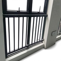 Barrière de protection pour balcon, baie vitrée, escalier, couloir, balustrade de sécurité pour projets communautaires et usines, anti-escalade, fixation latérale