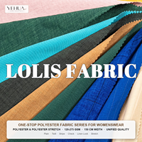 Tissu Premium en Polyester Effet Lin pour Pantalon de Costume, Blazer, Vêtement – Vente en Gros – Tissu 100 % Polyester Effet Lin pour Pantalon