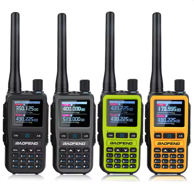 Baofeng UV-5R Mini Two Way Radio 5W USB Wireless Frequency UHF/VHF Analog Amateur Radio APP Programming AM/FM 2 Way Radio S2539